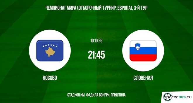 Косово ― Словения: превью