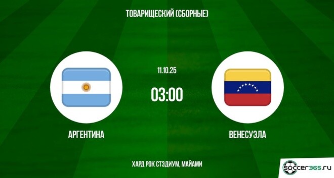 Аргентина ― Венесуэла: превью