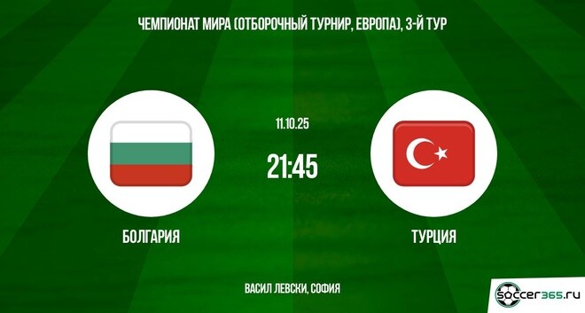 Болгария ― Турция: превью