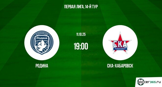 Родина ― СКА-Хабаровск: превью