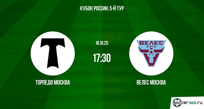 Торпедо Москва ― Велес Москва: превью