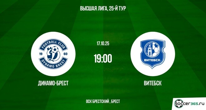 Динамо Брест ― Витебск: превью