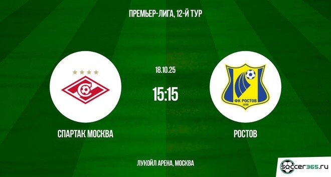 Спартак Москва ― Ростов: превью