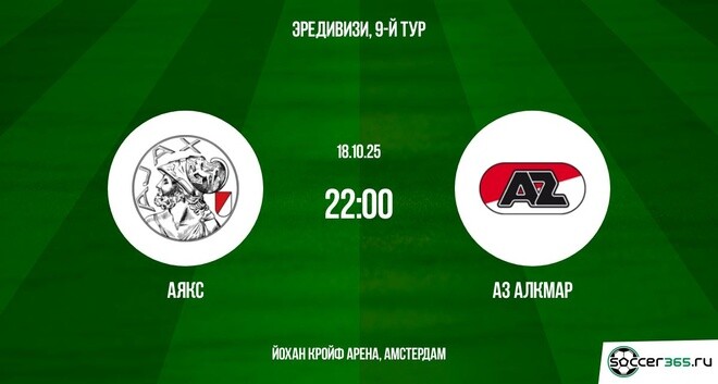 Аякс – АЗ Алкмар: превью
