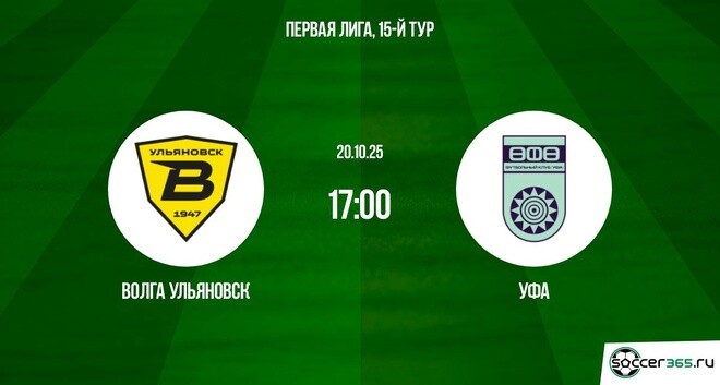 Волга Ульяновск ― Уфа: превью