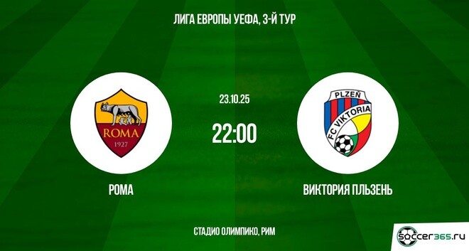 Рома ― Виктория Пльзень: превью