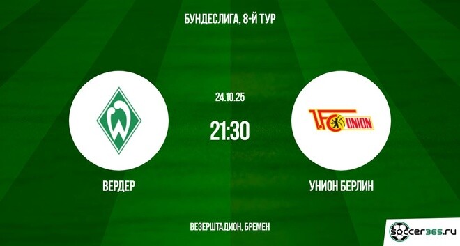 Вердер ― Унион Берлин: превью
