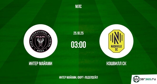 Интер Майами — Нэшвилл СК: превью
