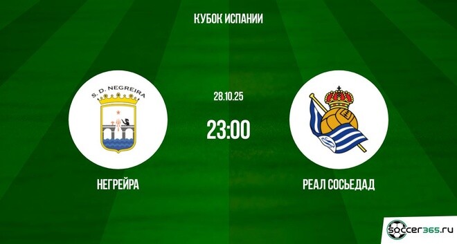 Негрейра ― Реал Сосьедад: превью