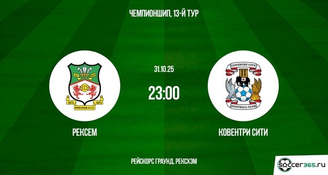 Рексем — Ковентри Сити: превью