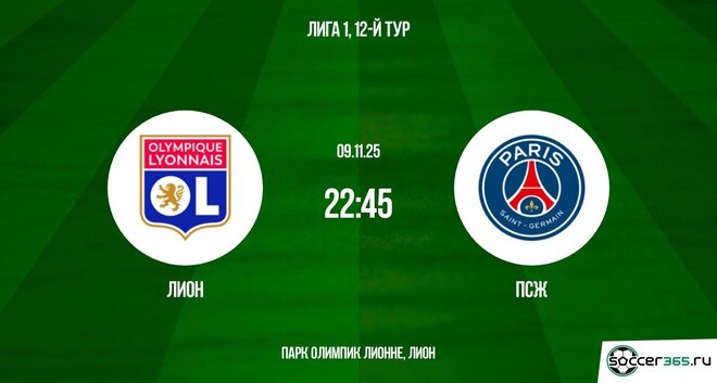 Лион — ПСЖ: превью