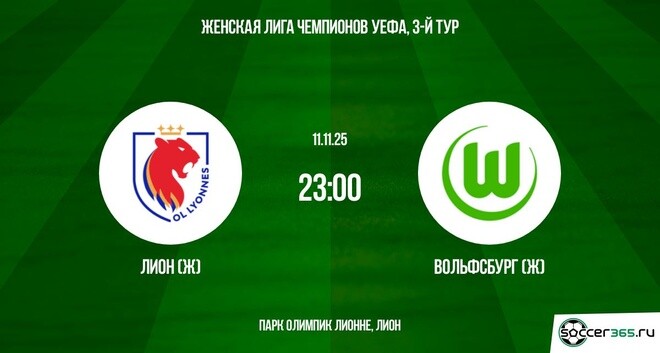 Лион (Ж) ― Вольфсбург (Ж): превью