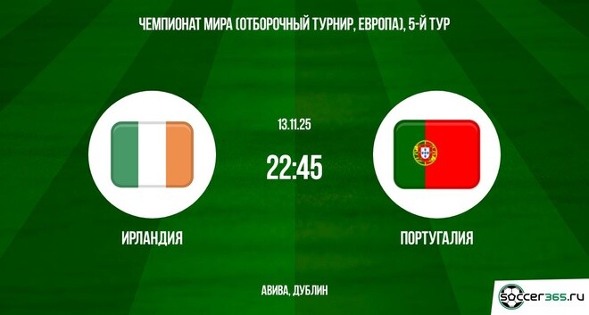 Ирландия ― Португалия: превью