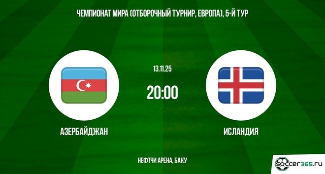 Азербайджан ― Исландия: превью
