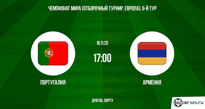 Португалия ― Армения: превью