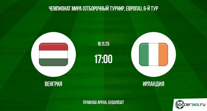 Венгрия ― Ирландия: превью