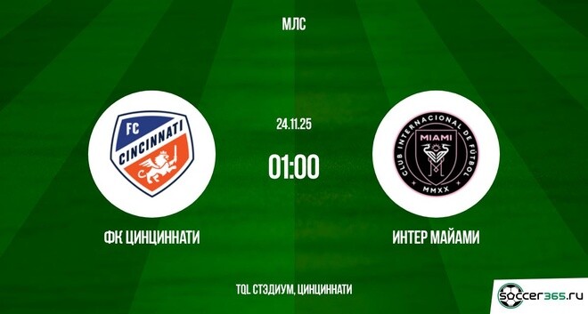 ФК Цинциннати — Интер Майами: превью