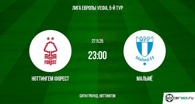 Ноттингем Форест — Мальмё: превью