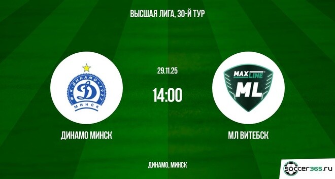 Динамо Минск ― МЛ Витебск: превью