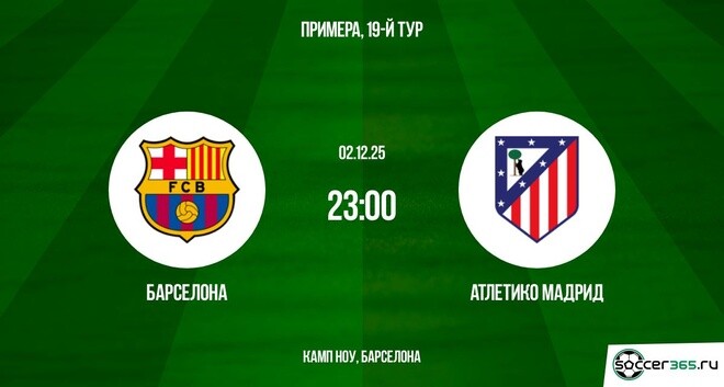 Барселона ― Атлетико Мадрид: превью