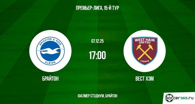 Брайтон ― Вест Хэм: превью