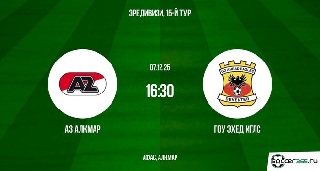 АЗ Алкмар ― Гоу Эхед Иглс: превью