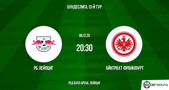 РБ Лейпциг ― Айнтрахт Франкфурт: превью