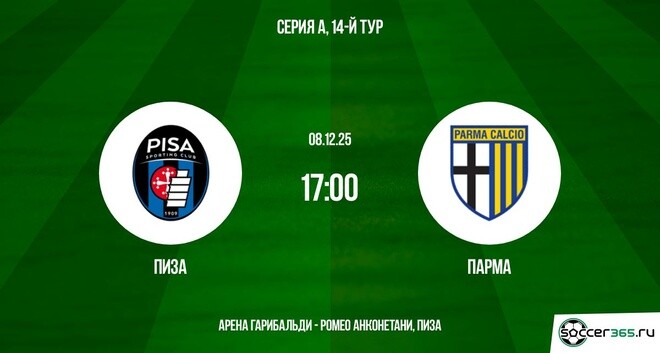 Пиза ― Парма: превью