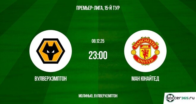 Вулверхэмптон ― Манчестер Юнайтед: превью