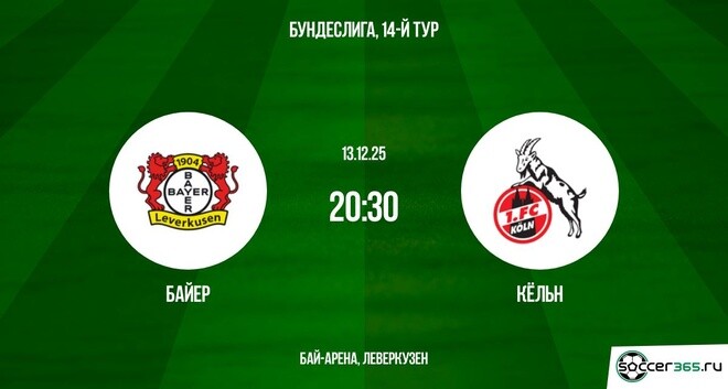 Байер — Кёльн: превью
