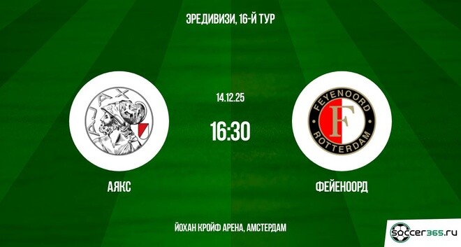 Аякс ― Фейеноорд: превью