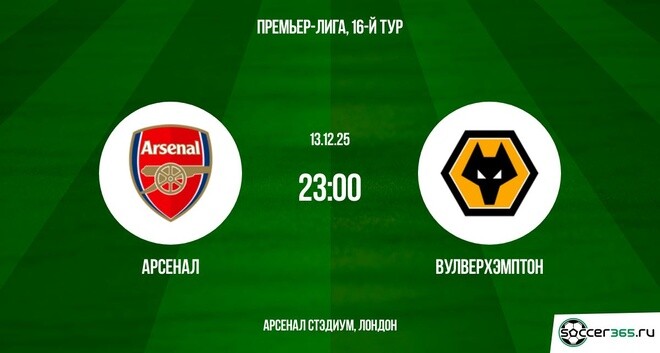 Арсенал — Вулверхэмптон: превью