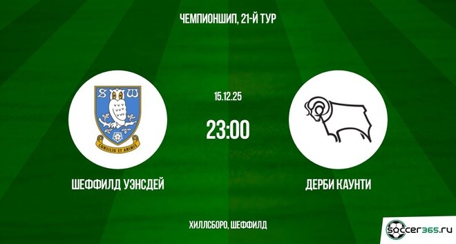 Шеффилд Уэнсдей — Дерби Каунти: превью
