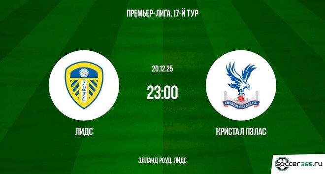 Лидс Юнайтед — Кристал Пэлас: превью