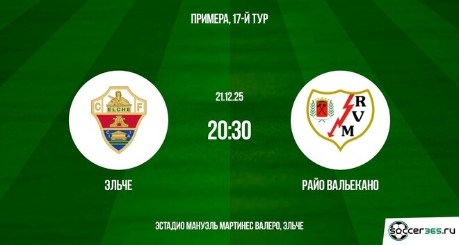 Эльче — Райо Вальекано: превью