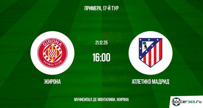 Жирона ― Атлетико Мадрид: превью