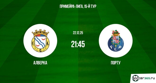 Алверка — Порту: превью