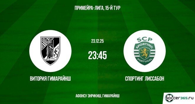 Витория Гимарайнш — Спортинг Лиссабон: превью