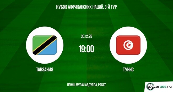 Танзания — Тунис: превью