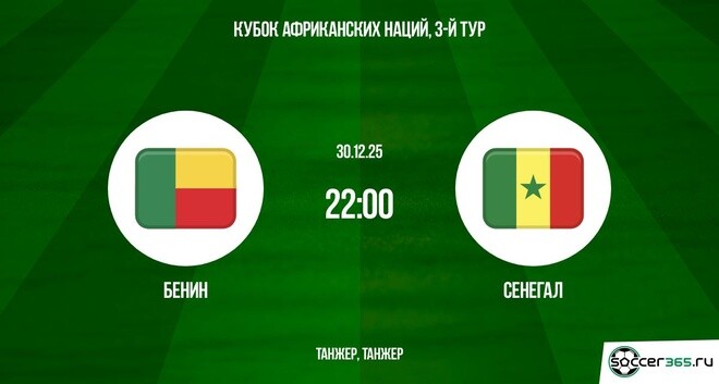 Бенин — Сенегал: превью