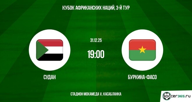 Судан – Буркина-Фасо: превью