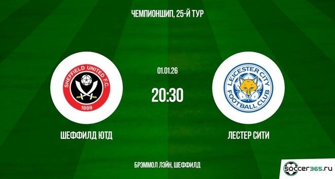 Шеффилд Юнайтед — Лестер Сити: превью