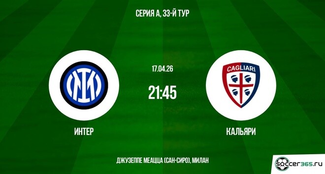 Интер — Кальяри: превью