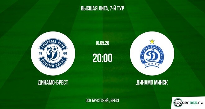 Динамо-Брест ― Динамо Минск: превью