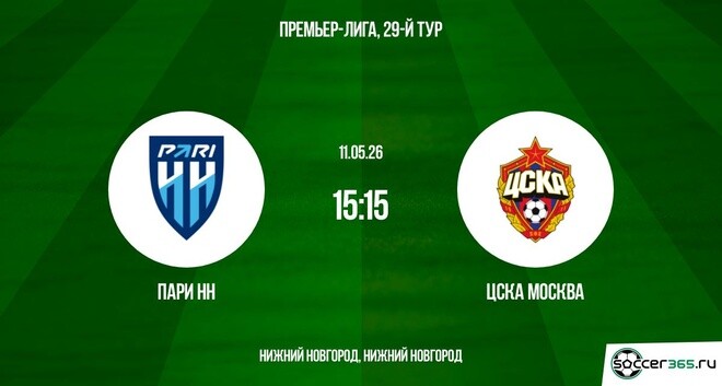 Пари НН ― ЦСКА Москва: превью