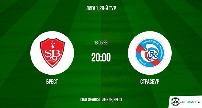 Брест ― Страсбур: превью