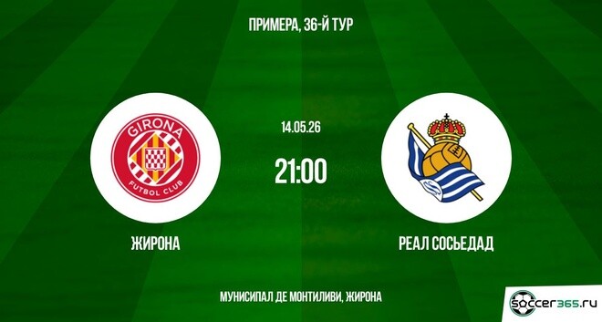 Жирона ― Реал Сосьедад: превью