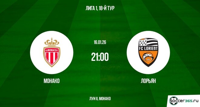 Монако ― Лорьян: превью