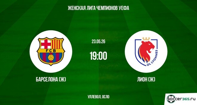 Барселона (Ж) ― Лион (Ж): превью