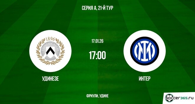 Удинезе ― Интер: превью